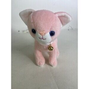 Creativity for Kids Pink Kitten Cat Plush Stuffed Animal Toy with Collar